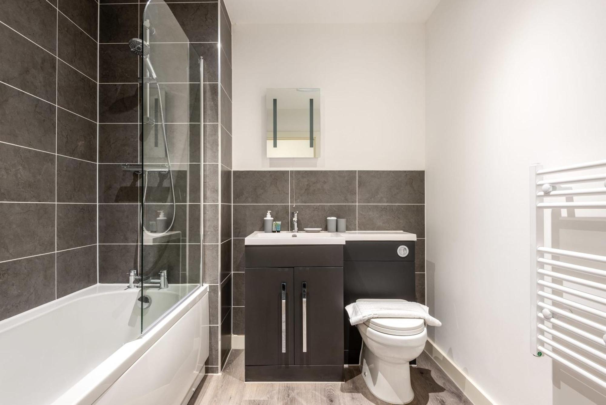 Contemporary 1 Bed Central Rotherham Studio Exterior foto
